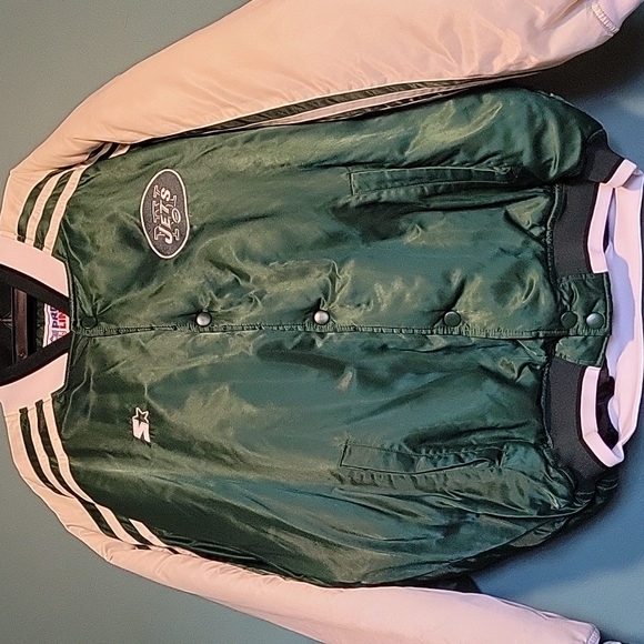 Never worn Excellent rare vintage Jets onfield coat - Picture 2 of 14
